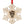 Load image into Gallery viewer, NC State Ornament Tuffy Head Snowflake
