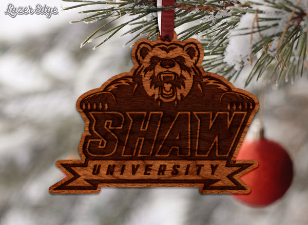 Shaw University Ornament Shaw University Logo Ornament