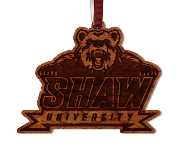 Shaw University Ornament Shaw University Logo Ornament