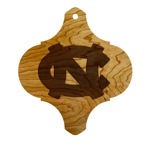 UNC Chapel Hill Ornament UNC TwoSided Unstained