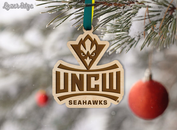 UNC Wilmington Ornament UNCW Seahawks