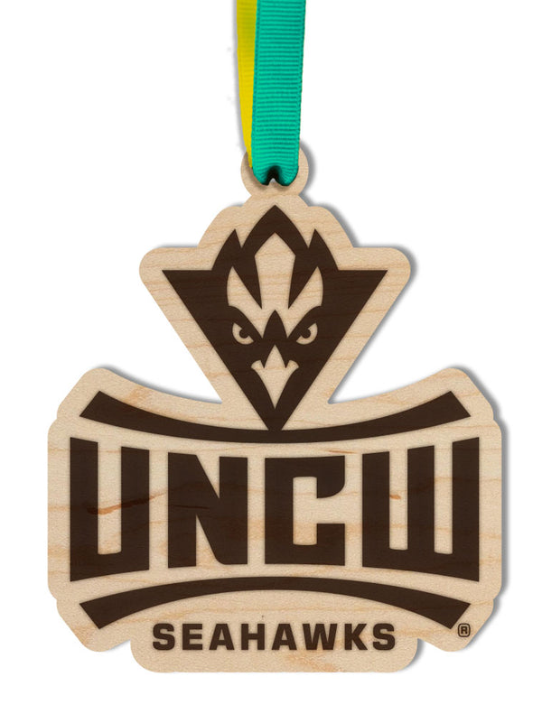 UNC Wilmington Ornament UNCW Seahawks