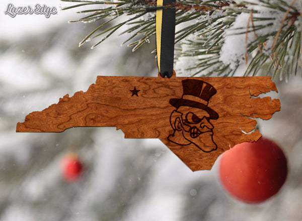 Wake Forest Ornament Demon Deacon on NC