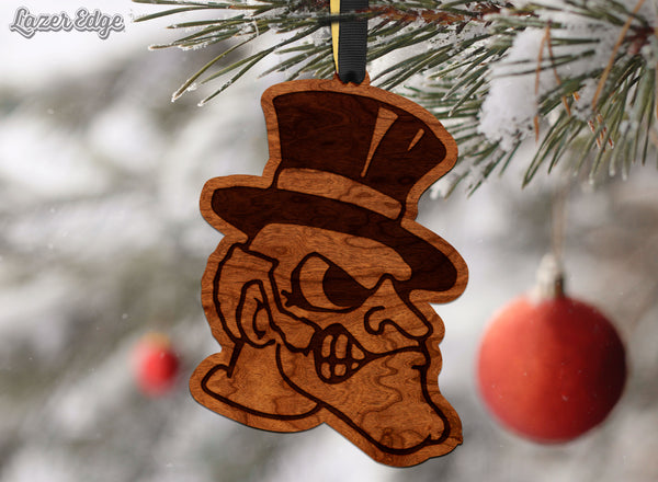 Wake Forest Ornament Demon Deacon Head