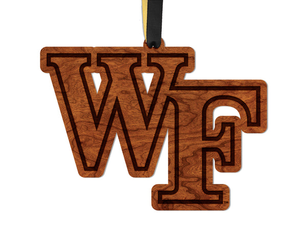 Wake Forest Ornament WF Logo