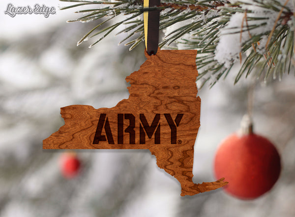 Army at Westpoint Ornament Army West Point Wordmark on Outline