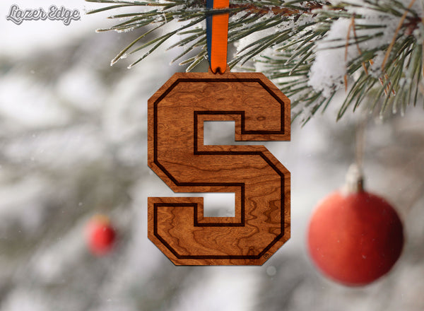 Syracuse, University of Ornament Block S Logo