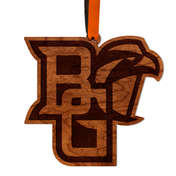 Bowling Green State University Ornament Falcon