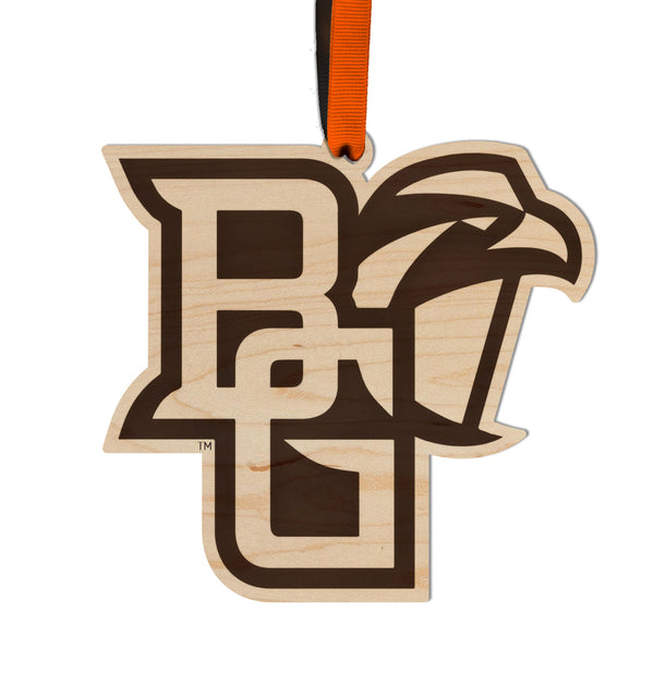 Bowling Green State University Ornament Falcon