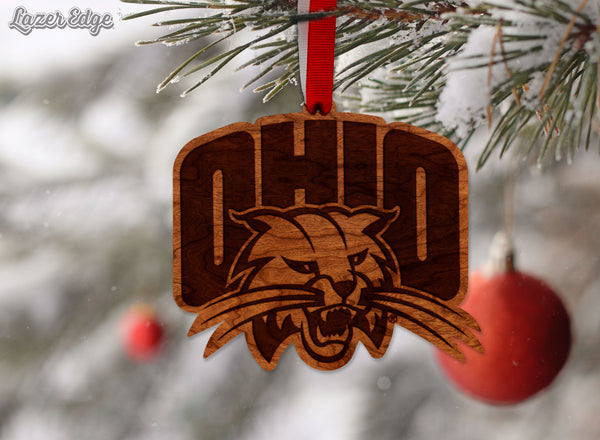 Ohio, University of Ornament Ohio Bobcat