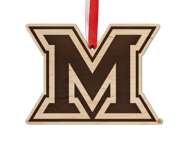 Miami (Ohio) Ornament M Logo