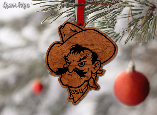 Oklahoma State University Ornament Pistol Pete