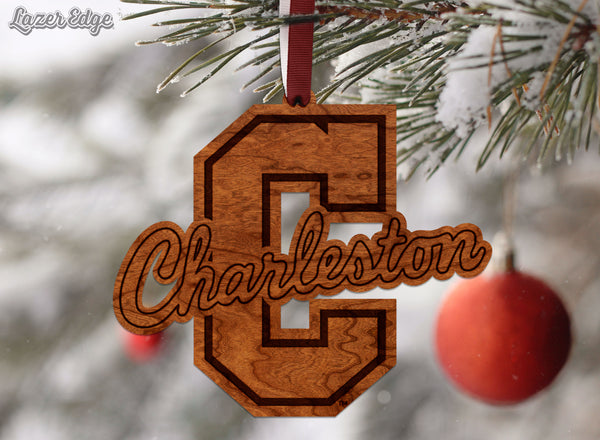 College of Charleston Ornament Charleston C Logo