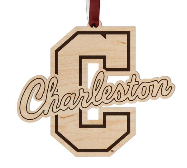 College of Charleston Ornament Charleston C Logo