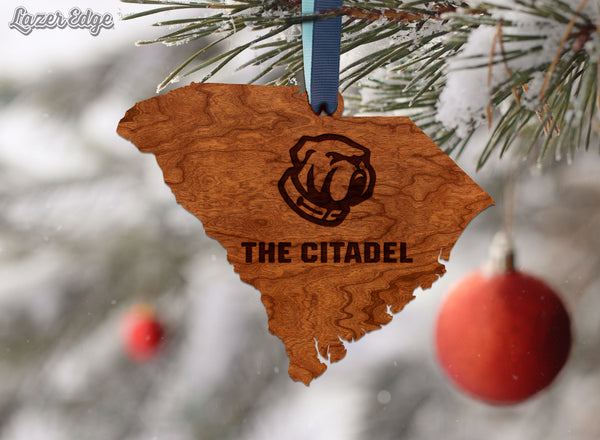 Citadel Ornament Bulldog on State