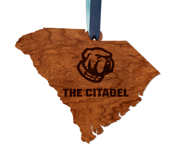 Citadel Ornament Bulldog on State