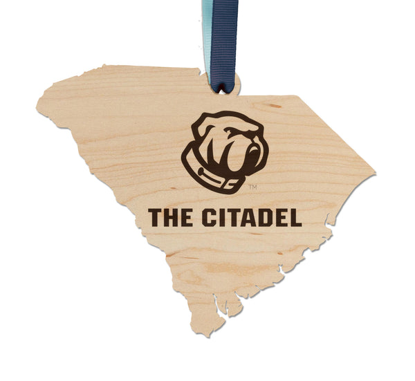 Citadel Ornament Bulldog on State