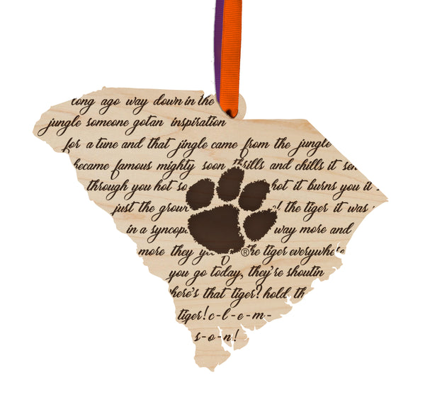 Clemson Ornament Fight Song