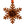 Load image into Gallery viewer, Clemson Ornament Tiger Paw Snowflake
