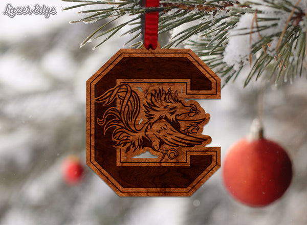 USC South Carolina Ornament Gamecock C