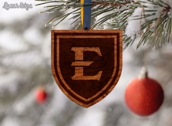 East Tennessee State University Ornament Shield