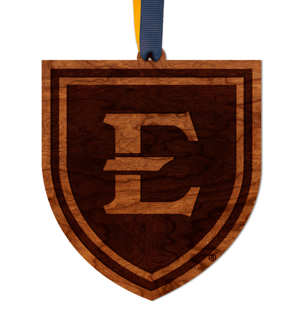 East Tennessee State University Ornament Shield