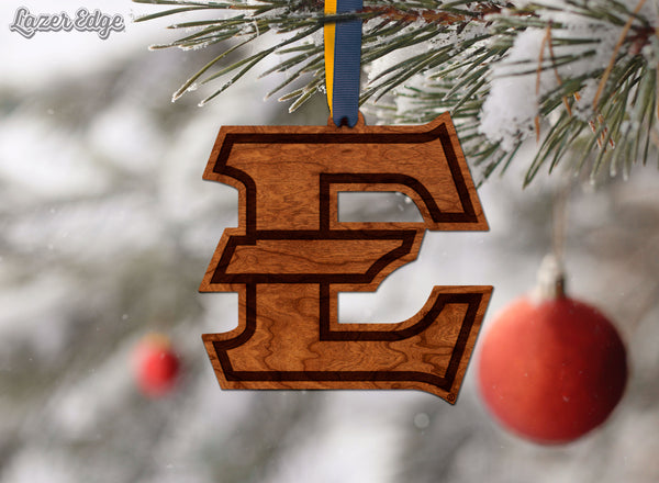 East Tennessee State University Ornament E Logo