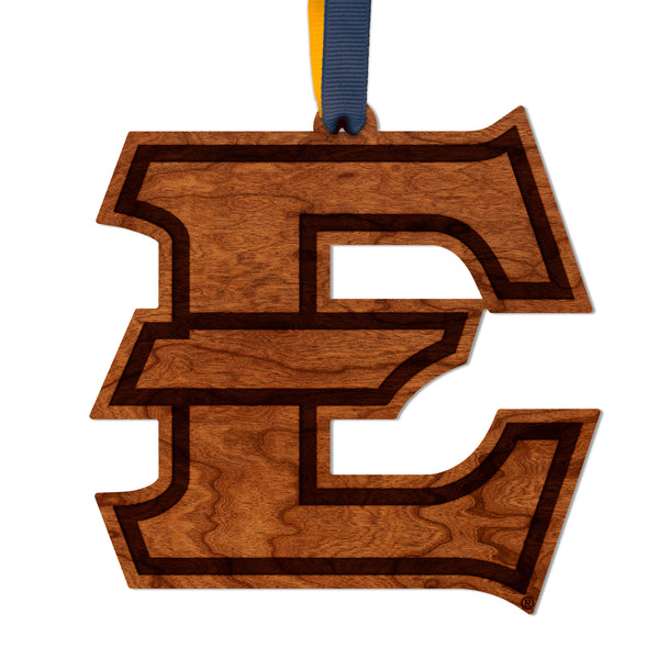 East Tennessee State University Ornament E Logo