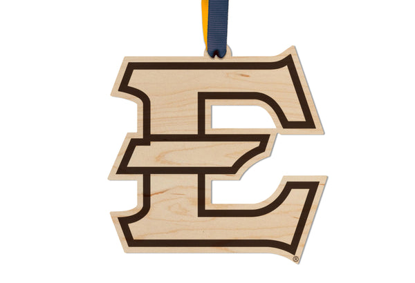 East Tennessee State University Ornament E Logo