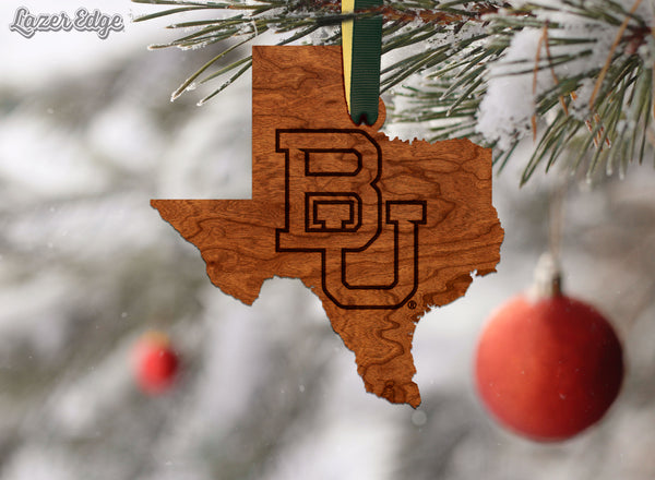 Baylor Ornament Block BU on State