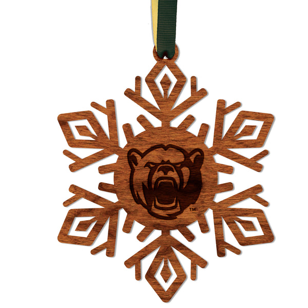 Baylor Ornament Baylor Snowflake