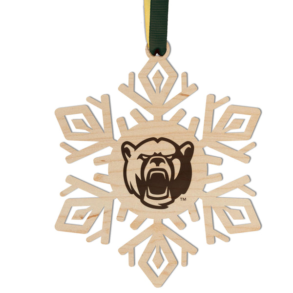 Baylor Ornament Baylor Snowflake