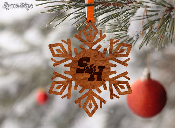 Sam Houston State Ornament Sam Houston Snowflake