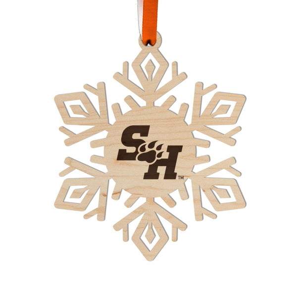 Sam Houston State Ornament Sam Houston Snowflake