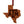 Load image into Gallery viewer, Texas A&amp;M Ornament Blcok TAM on State
