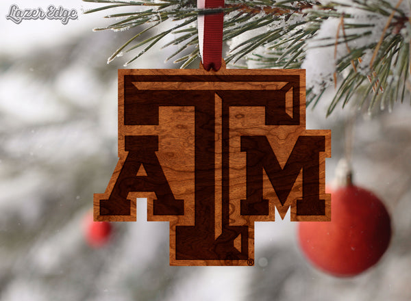 Texas A&M Ornament Block TAM