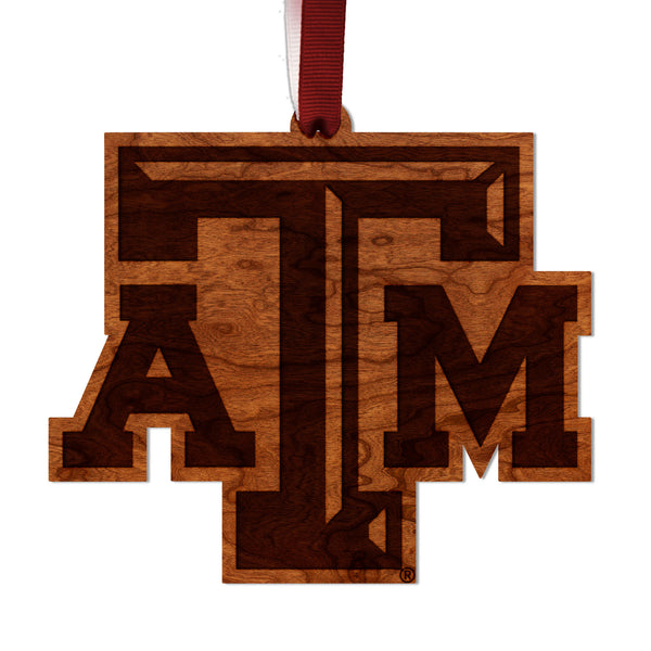 Texas A&M Ornament Block TAM