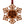 Load image into Gallery viewer, Texas A&amp;M Ornament TAM Snowflake
