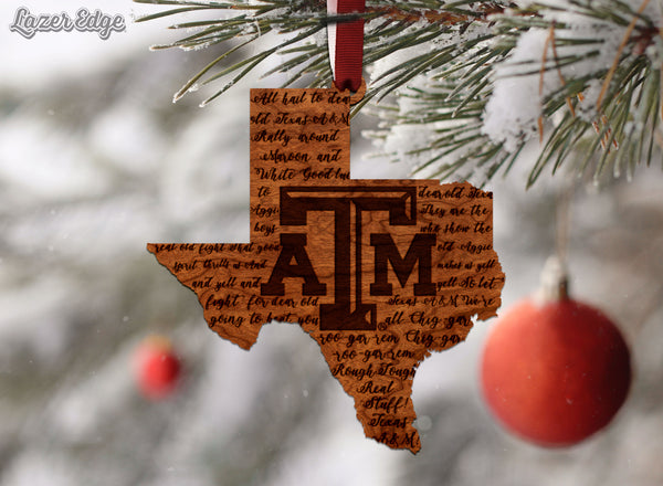 Texas A&M Ornament TAM War Hymn