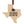 Load image into Gallery viewer, Texas State University Ornament State Wildcat on Outline
