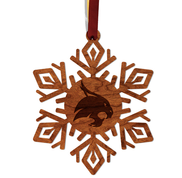 Texas State Ornament Texas State Snowflake