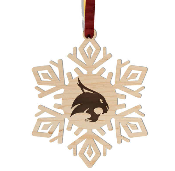 Texas State Ornament Texas State Snowflake