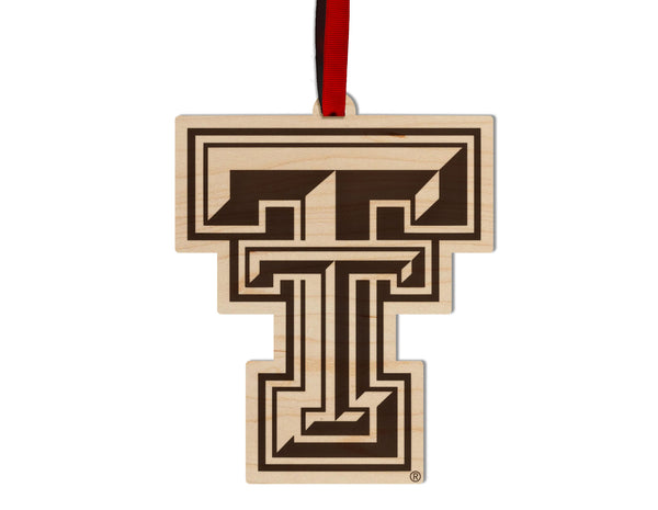 Texas Tech Ornament TT Logo