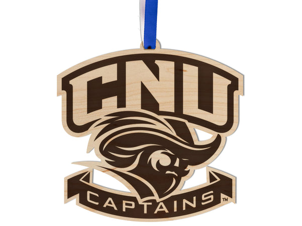 Christopher Newport University Ornament Christopher Newport CNU Captains