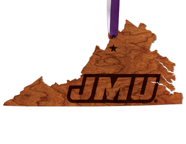 JMU Ornament JMU on State
