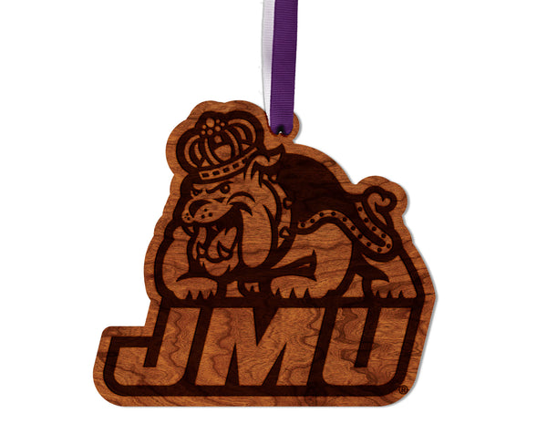 JMU Ornament Duke Dog with JMU