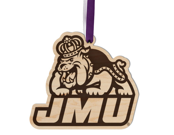 JMU Ornament Duke Dog with JMU