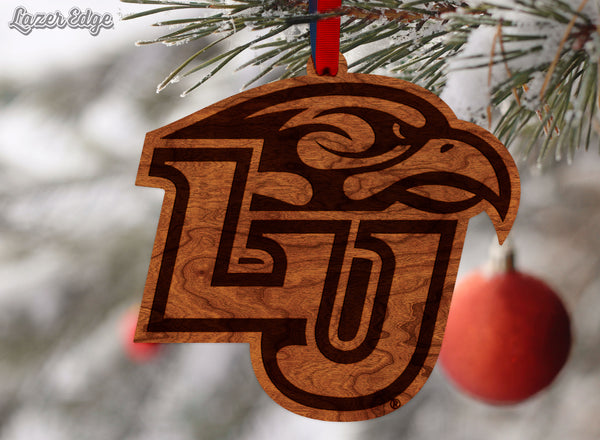 Liberty University Ornament Eagle over LU