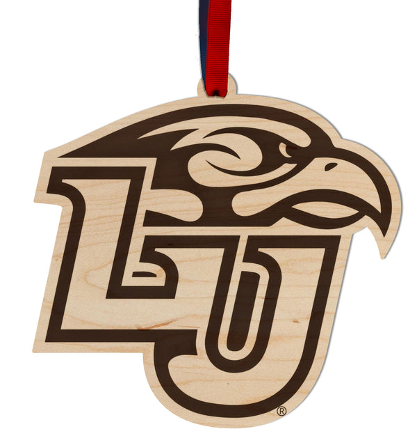 Liberty University Ornament Eagle over LU