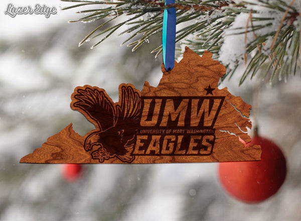 University of Mary Washington Ornament University of Mary Washington Logo on State